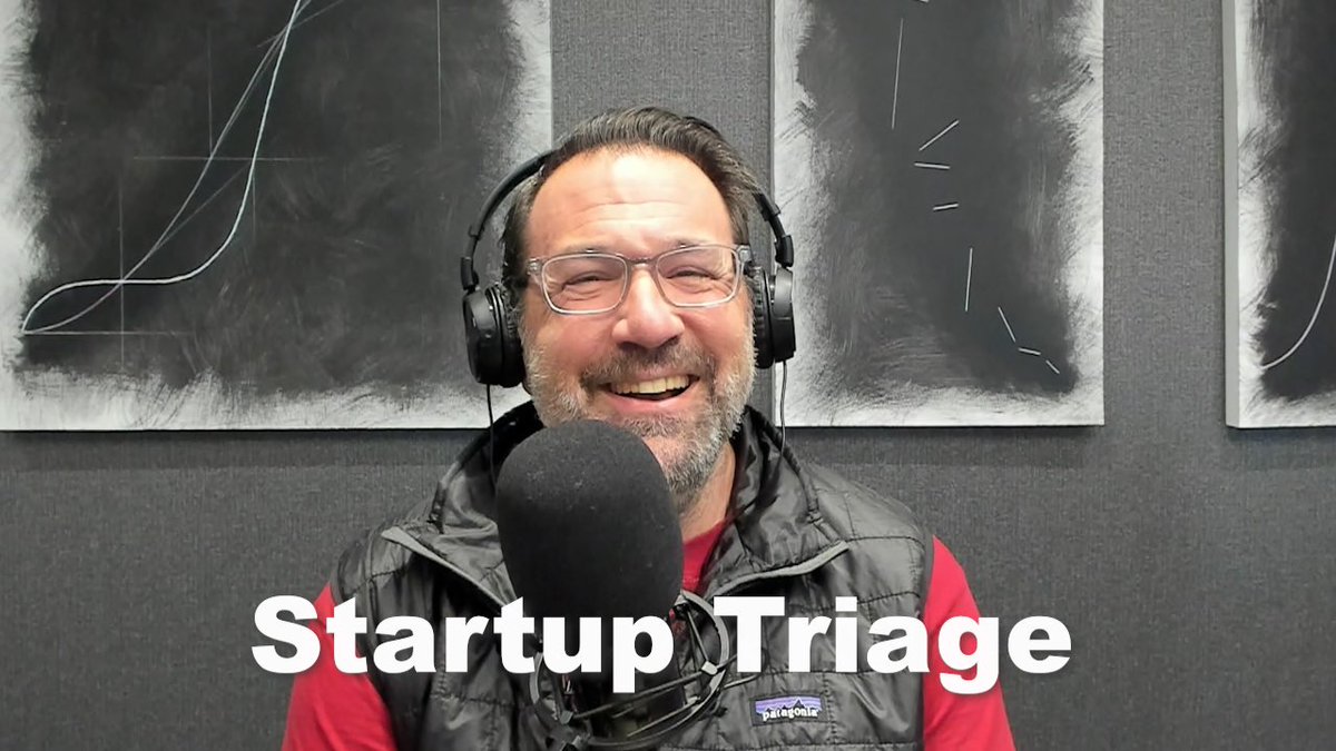 Let’s talk about how to perform Startup Triage. What exactly should you focus on first when you find yourself in the Valley of Death.
youtube.com/watch?v=AODuBq…
#ValleyofDeath #Startups #founders #Sales #VentureCapital