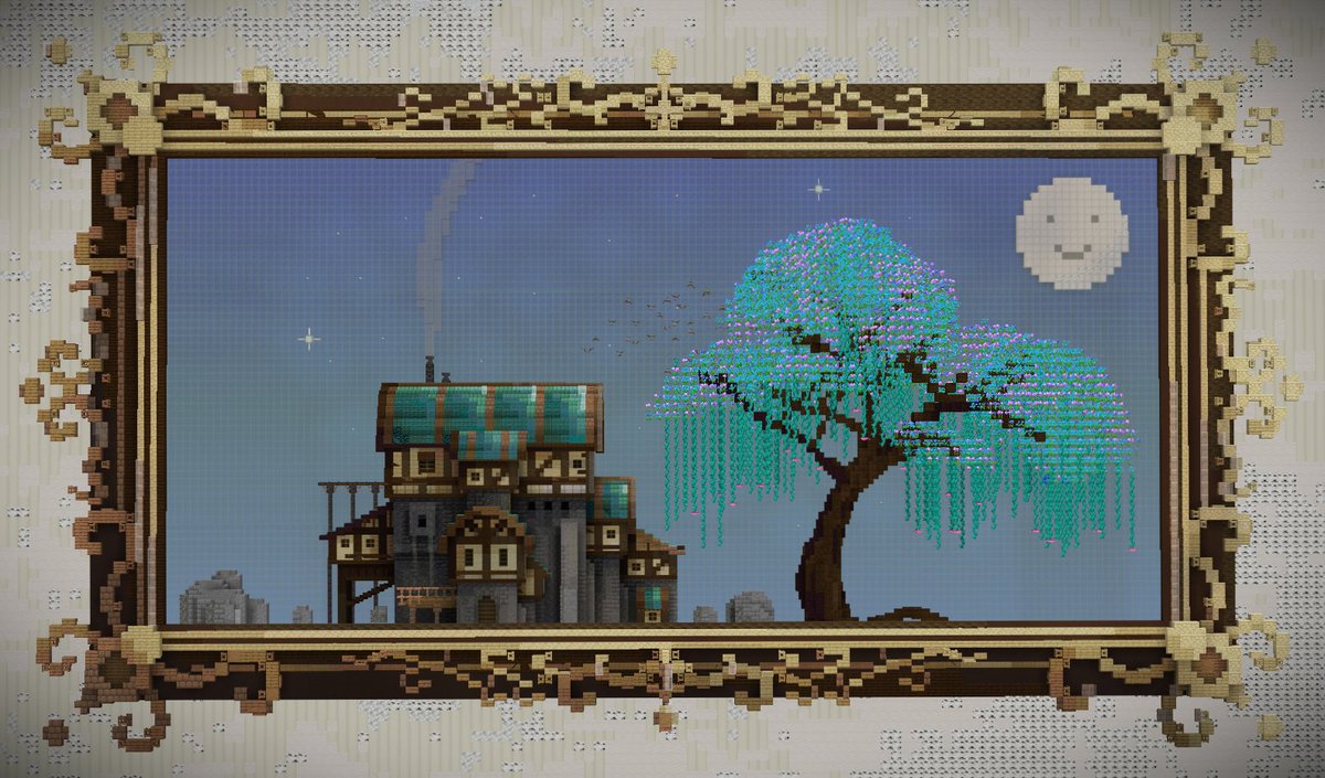 DezaoBala's tweet photo. "Blue painting"
Built with @JujuBuilds 
#Minecraft  #minecraft建築コミュ https://t.co/pmbwagoZbL