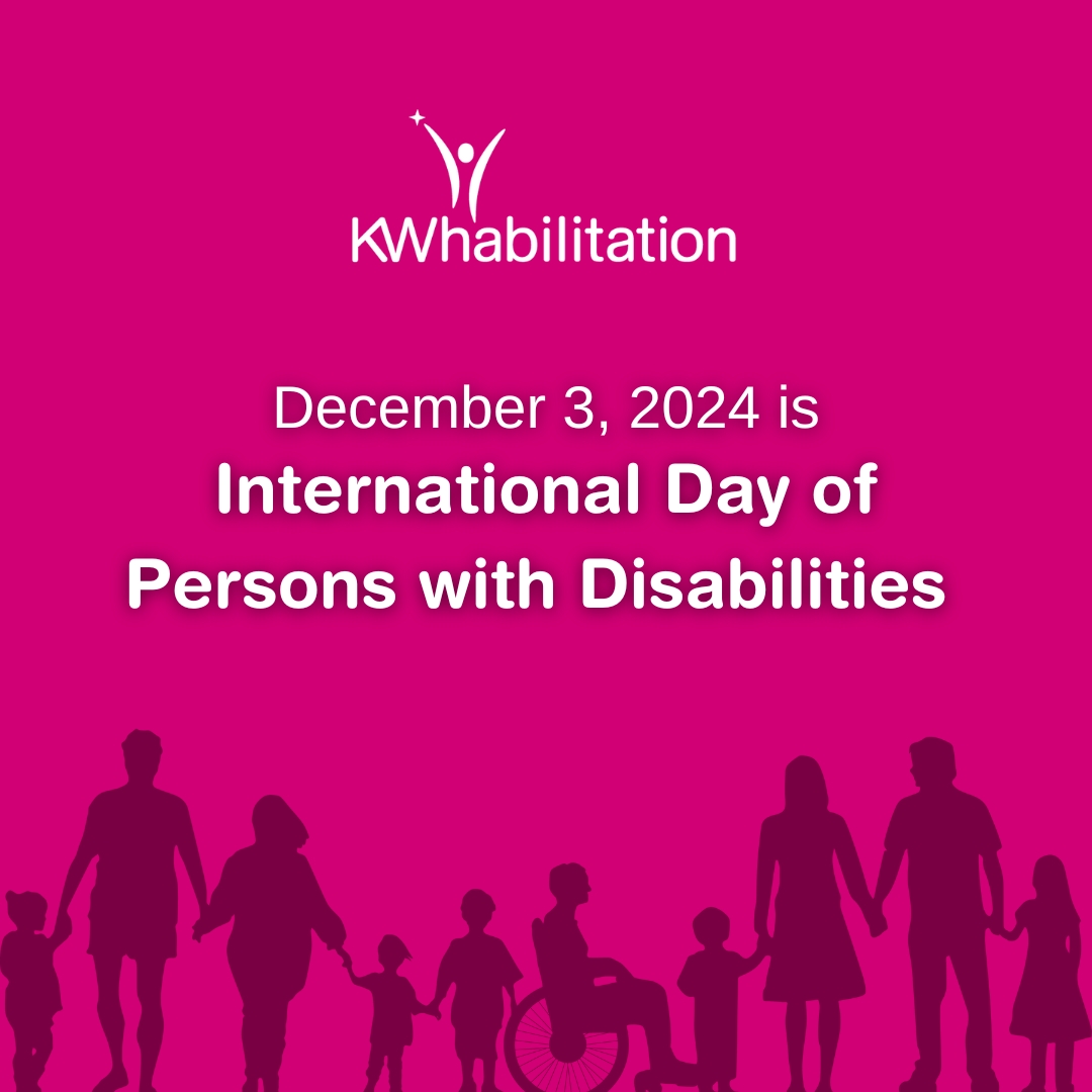 Today, on International Day of Persons with Disabilities, KW Habilitation celebrates inclusion, empowerment, and the incredible contributions of people of all abilities. 💙 Together, we are building a community where everyone belongs and participates. 🌟 #KWAwesome #IDPwD