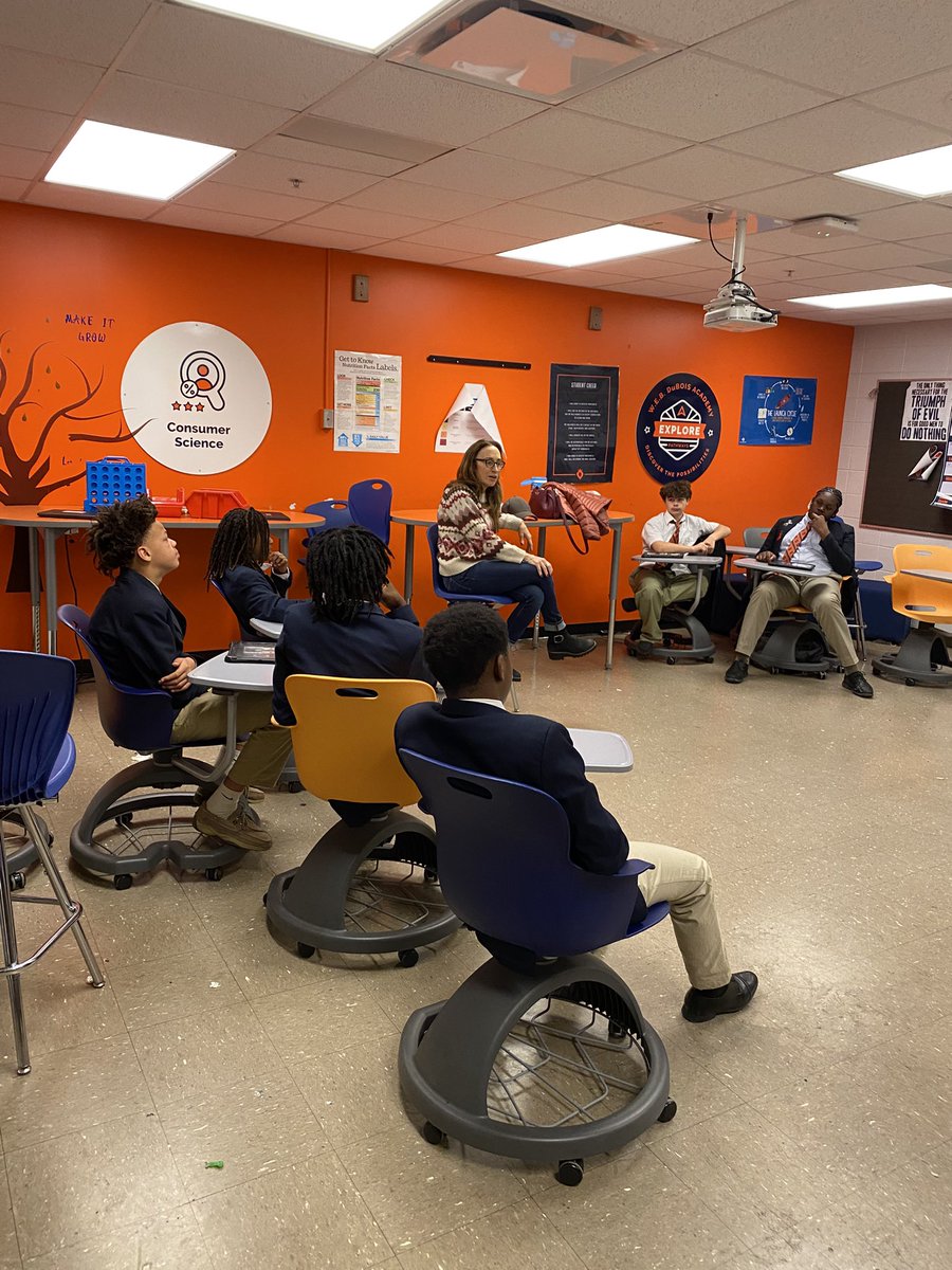 Attorney - Lisa Culbertson all the way from California speaking with Consumer Science class about Employability Skills. <a href="/ExploreJCPS/">JCPS Explore Pathways</a> <a href="/JCPSExploreEA/">Marcella Minogue</a> <a href="/DuBoisAcademy/">DuBois Academy</a>