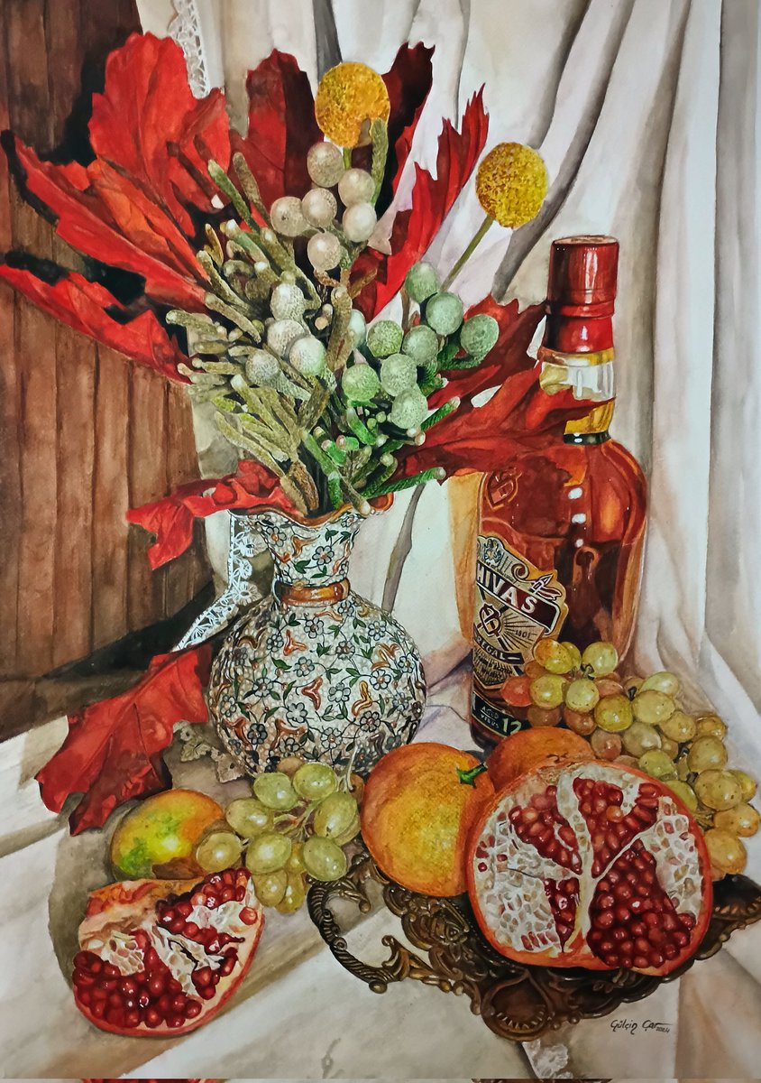 gulcin8596's tweet photo. 50*60 watercolor
#watercolorcrystals #watercolour #watercolors #watercolor_daily #watercolor_inlove #watercolorpainting #art #artlife #artist  #artcollector #artgallery #artlover  #akbapeπb  #scretch #scretreats  #suluboya #suluboyaresim #suluboyatablo #talens #tutorial #chivas https://t.co/49er5QIJCO