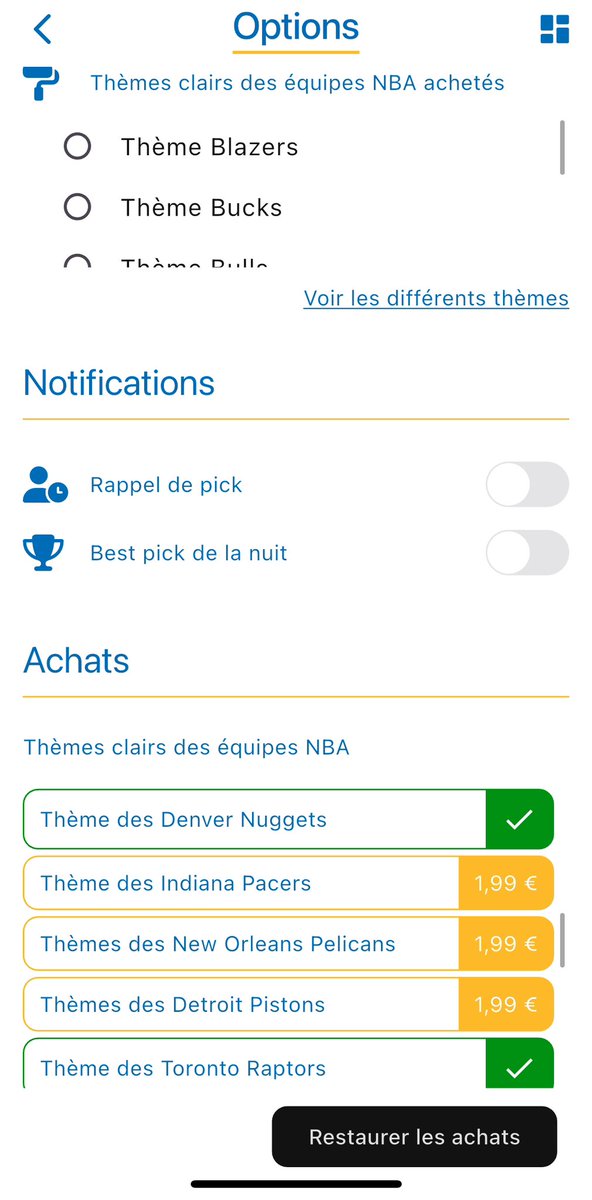 BFLH - Scores TTFL tweet media