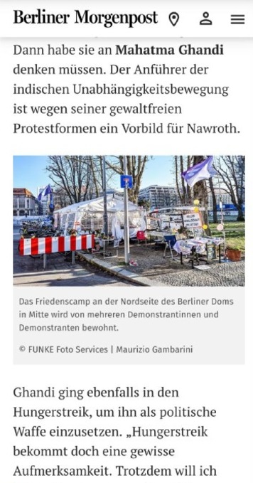 Nautilu40286557's tweet photo. #b0112 #fckQuerdenken
🧵[4/6]  Die Querdenken-Demonstration im August #b0308, bei der Verschwörungserzählungen und rechte Narrative verbreitet wurden, wird im Artikel als "Friedensdemonstration" bezeichnet. Darauf folgt ein längerer Verweis auf Ghandi und seinen Hungerstreik. https://t.co/w8FcP1RXmc