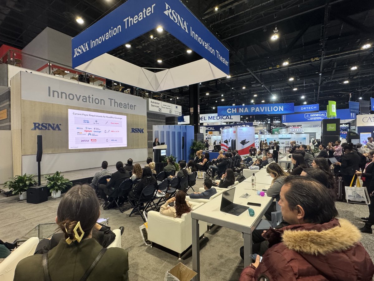So great to be at #RSNA24!