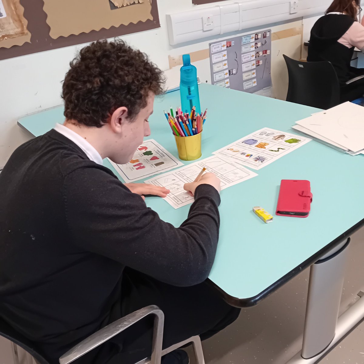 On a day the school welcomed Guillaume Beuzelin to speak about the positives of MFLs, Tartan class were busy learning new Spanish vocabulary to do with winter