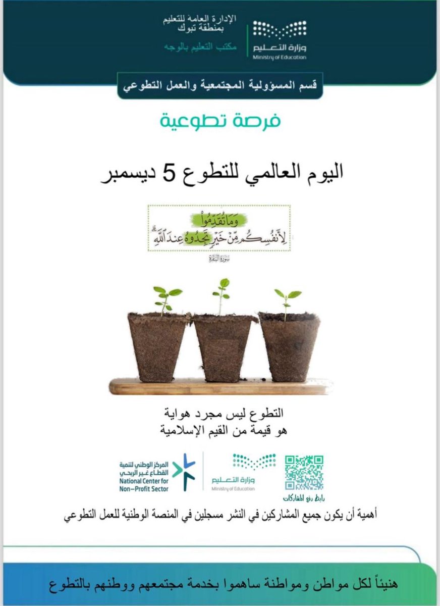 اليوم العالمي للتطوع 5 ديسمبر