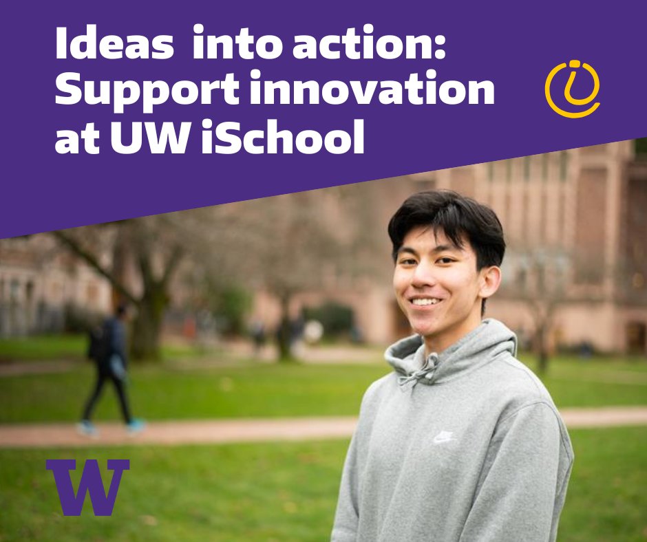 Empower changemakers like Julius, who used his Informatics education to design tools for mental health and allergen support, advancing equity in health care. Make a gift to support iSchool scholarships: bit.ly/3BceNDl

#GivingTuesday #scholarshipschangelives