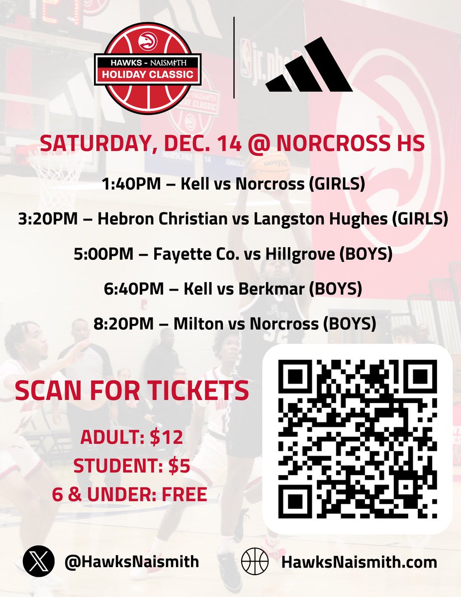 Hawks-Naismith Classics tweet media