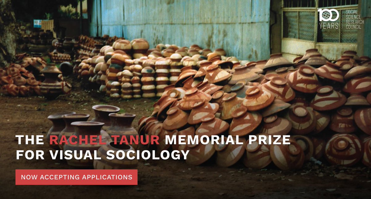 ssrc_org's tweet photo. The Rachel Tanur Memorial Prize for Visual Sociology is now accepting applications for the 2025 competition! Open to undergraduate and graduate students worldwide.

Learn more and apply: 
https://t.co/CURsYUWP6v https://t.co/pfpuObmxQX