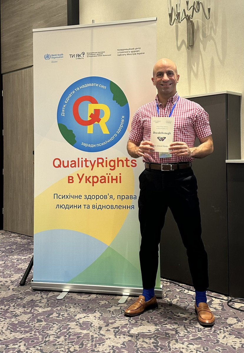 Professor Ahmed Hankir tweet media