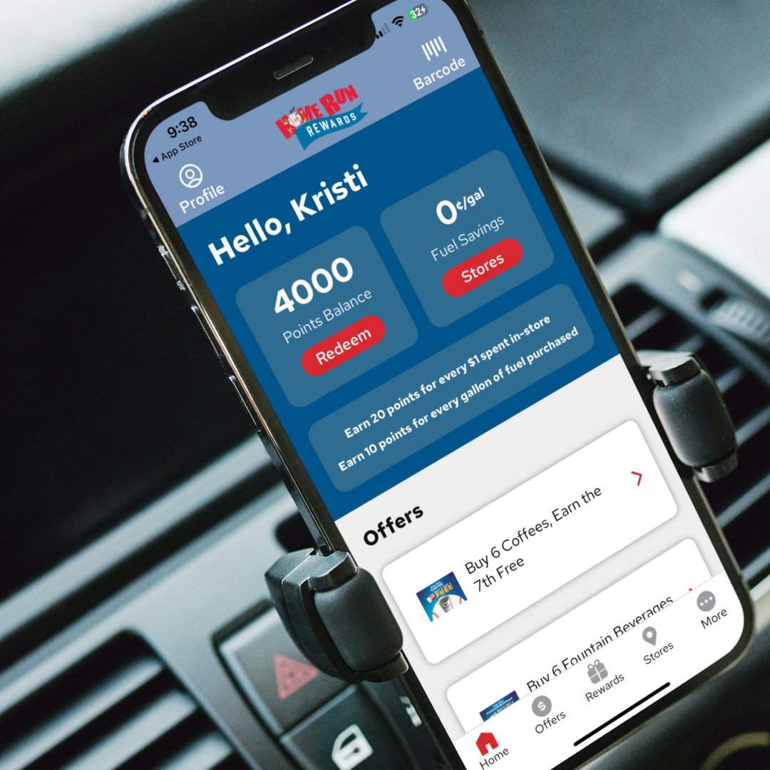 HomeRunMarkets's tweet image. Are you a #HomeRunRewards member? Save big at the pump and get a ton of perks!
Learn more at bit.ly/3qKe2vT and download the app today to get on the road to savings today.