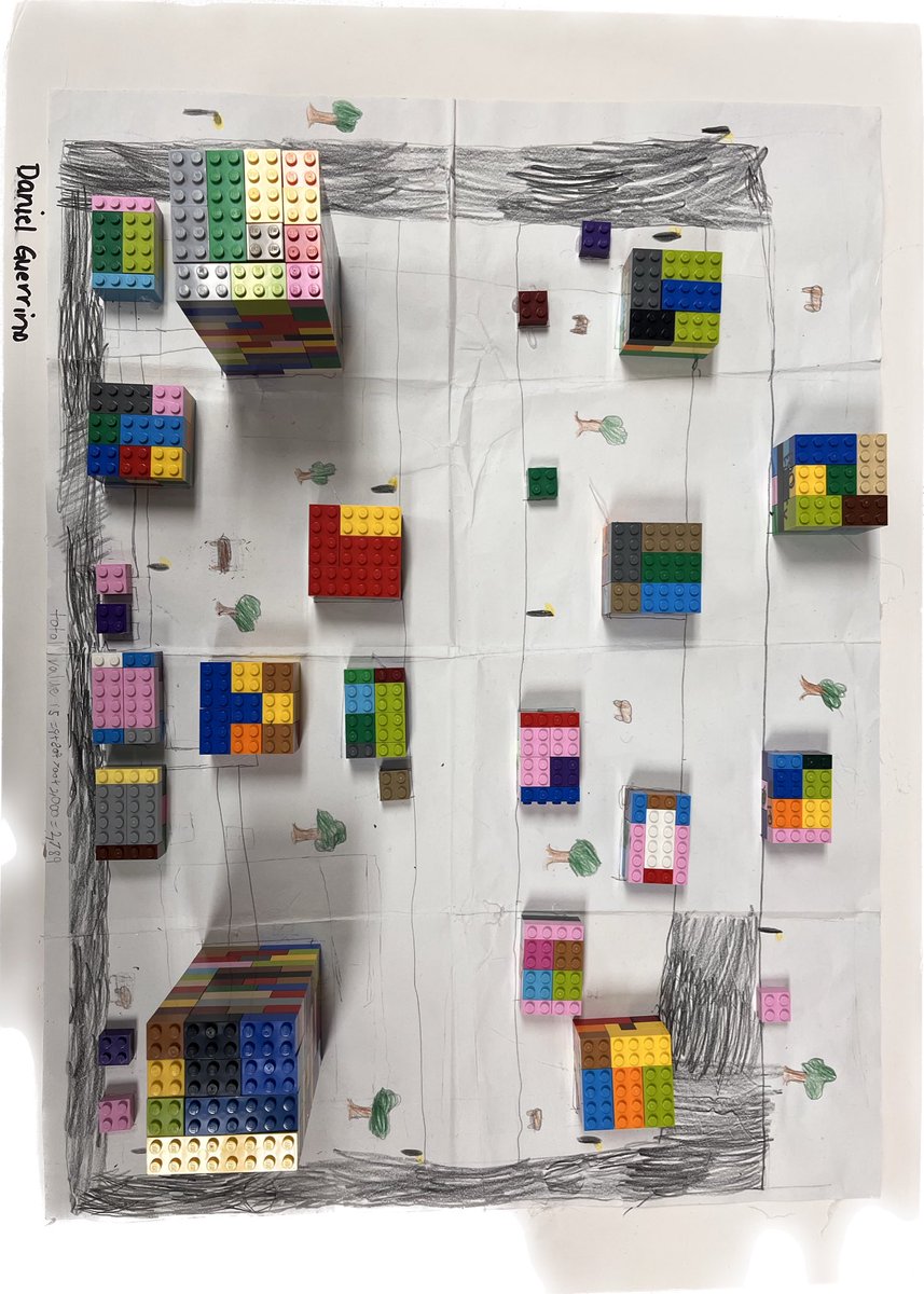 HTPSMathScience's tweet image. Ss in Mrs Purrazzella’s class designed place value villages as an extension to their math units. Check out these designs….@HowellTwpLOP