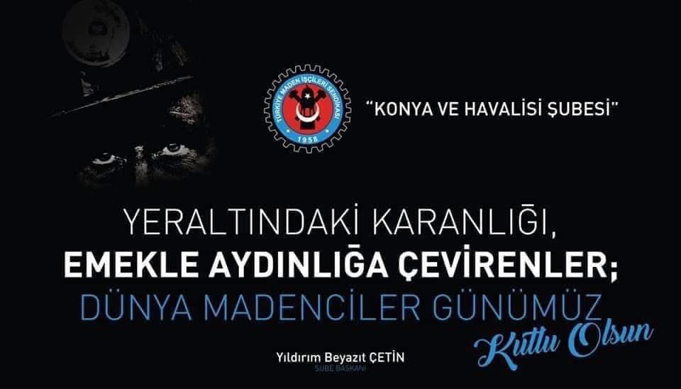 ybcetin's tweet photo. 4 ARALIK DÜNYA MADENCİLER GÜNÜMÜZ KUTLU OLSUN https://t.co/igNRuFREAL