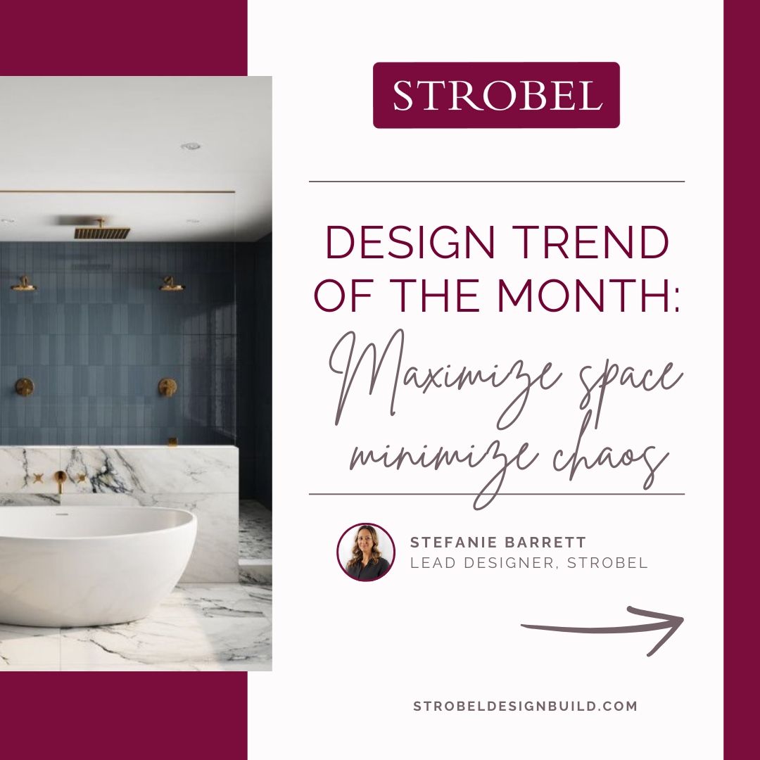 DesignStrobel's tweet image. You don’t need to fill every corner or over-decorate to make a space feel complete ✨ A minimalist approach often results in a more visually appealing and calming atmosphere.

strobeldesignbuild.com

#StrobelDesignBuild #DesignTrends #LessIsMore #HiddenStorage