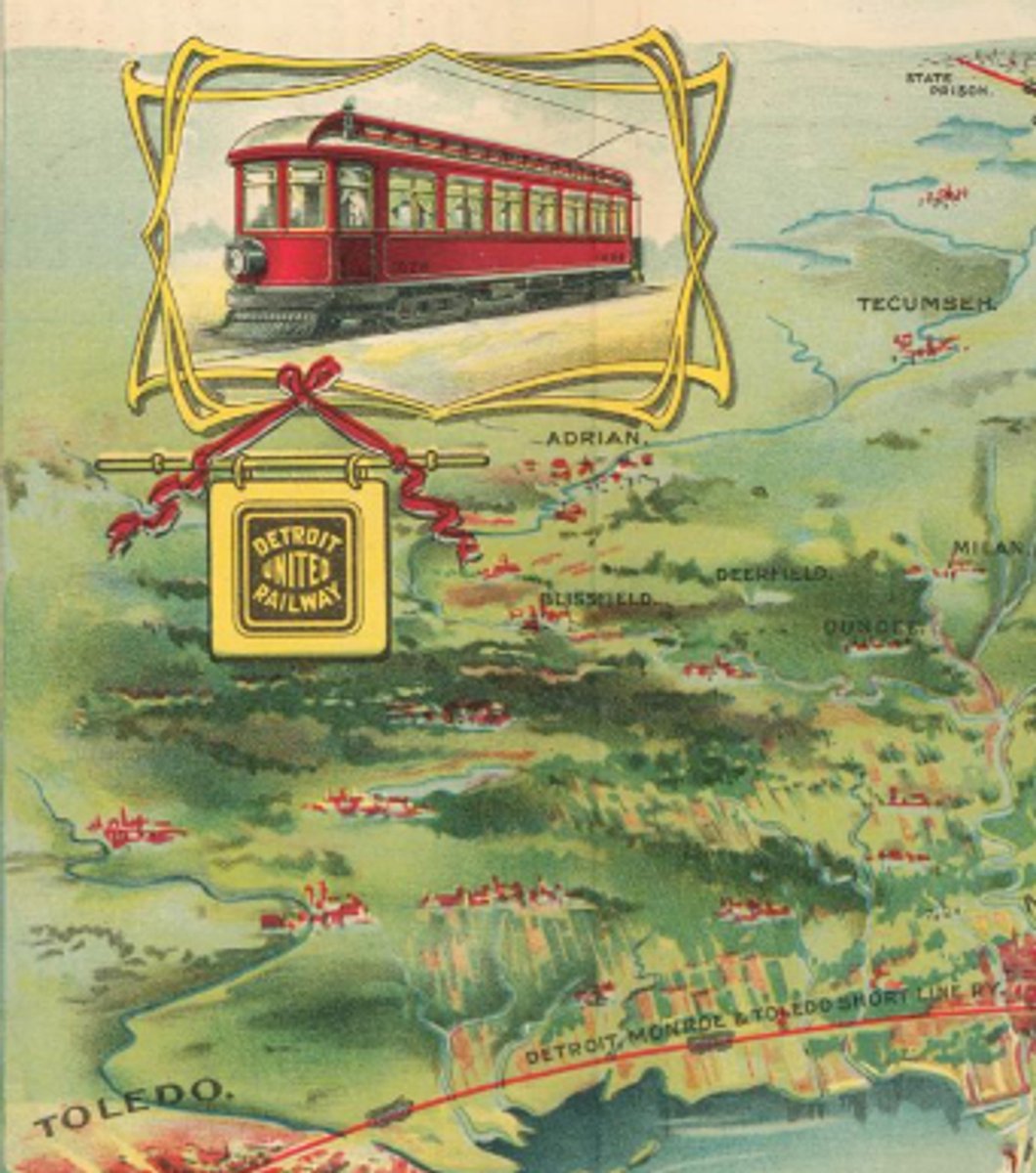 Dec. 3, 1924: Five people are killed in a fire aboard an interurban train after it crashes into a truck carrying turpentine barrels at a crossing in Wyandotte, Mich. As fuel spills into the train car, someone apparently lights a match to see in the dark, igniting the blaze.