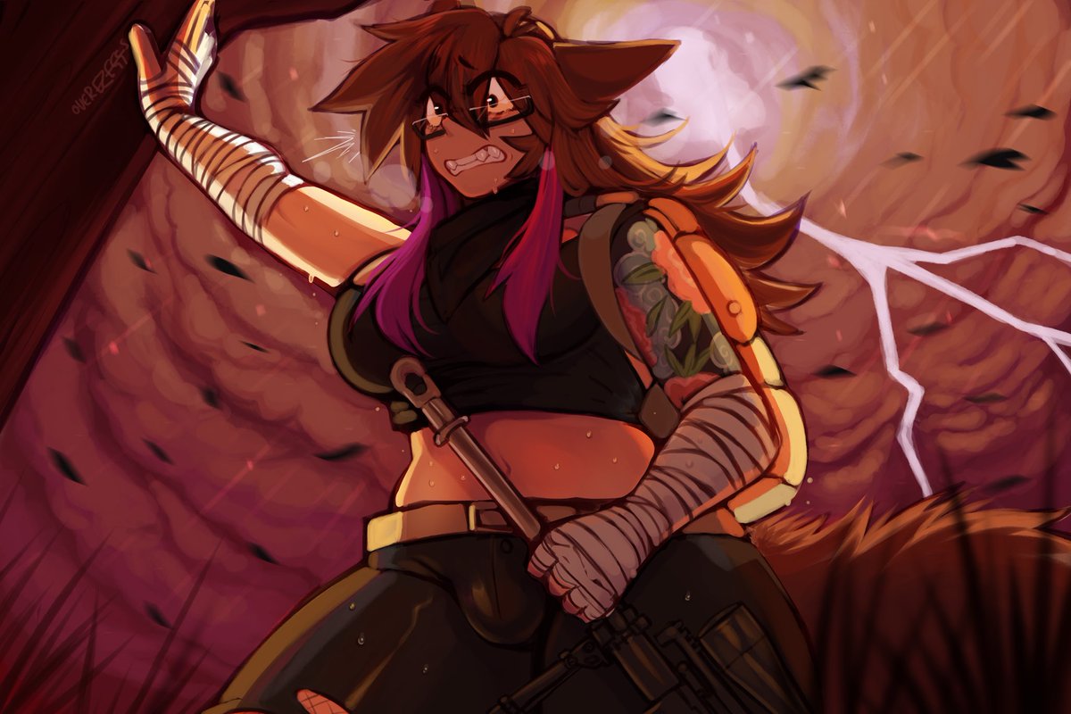 Dumb bitch caught in an emission storm, one like and I’ll draw her getting fucked by a blood sucker