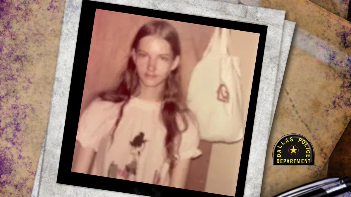 DallasPD's tweet photo. #ColdCaseTuesday - Vicki Harrell
@DallasPD continues to investigate the 1976 homicide of Vicki Harrell.
If anyone has any info regarding her death, please contact the Cold Case Unit at 214-671-3661 or by email at coldcase.dpd@dallaspolice.gov and refer to case number 93950-H. https://t.co/LmyefM2IK1