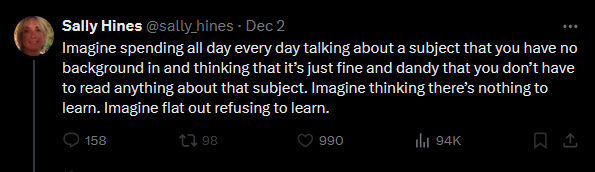 pastorshapes's tweet image. This, from the vacuous waste of skin and organs who feels qualified to pontificate about anthropology and human evolution despite only being qualified in 'gender studies'.