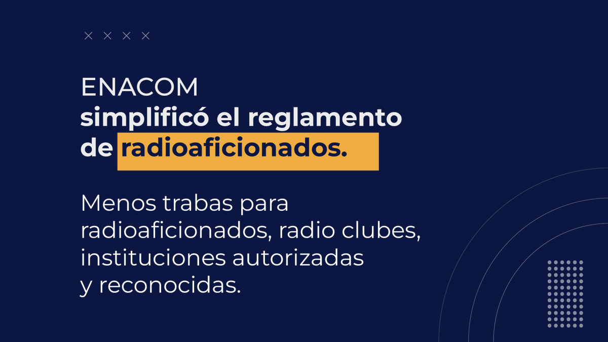 ENACOM tweet media