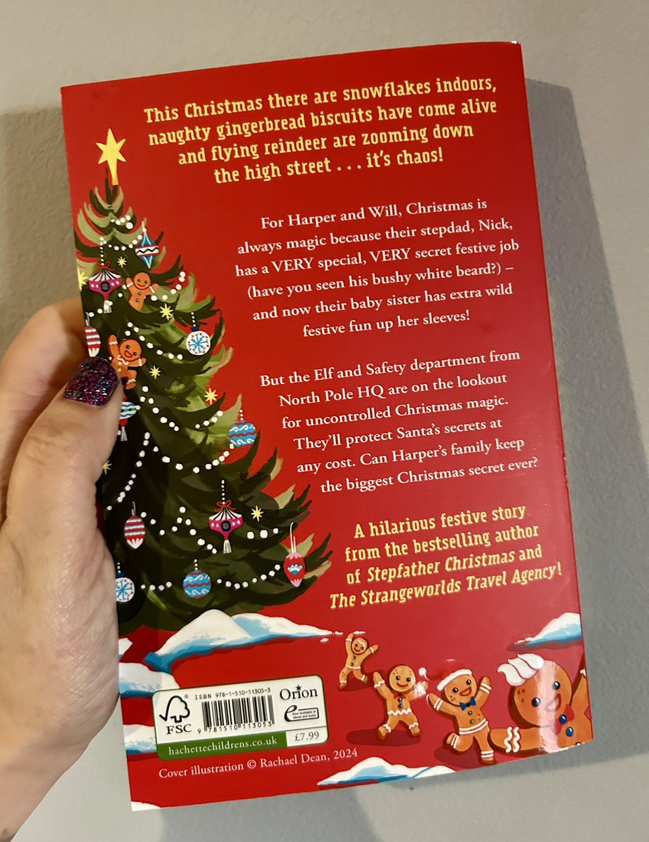 BookSuperhero2's tweet image. #BookAdvent Day 3
&apos;The Biggest Christmas Secret Ever,&apos; by #LDLapinski, cover by @RachaelADean 🎄🎅🏼 Super-funny and super-festive! What more could you need? @HachetteKids