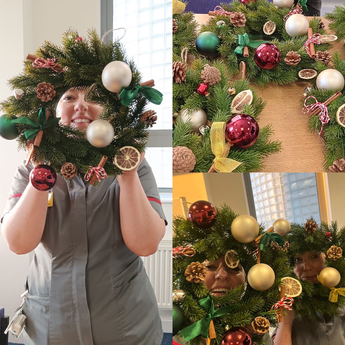 SLT @UHCW (@uhcw_slt) on Twitter photo A great afternoon organised by our fab SLTA’s; making wreaths with our laryngectomy support group 🎄Lots of chat, suppprt and Christmas cheer all round. Well done team! <a href="/AHPS_UHCW/">UHCW_AHPS 💙</a> A great afternoon organised by our fab SLTA’s; making wreaths with our laryngectomy support group 🎄Lots of chat, suppprt and Christmas cheer all round. Well done team! <a href="/AHPS_UHCW/">UHCW_AHPS 💙</a>