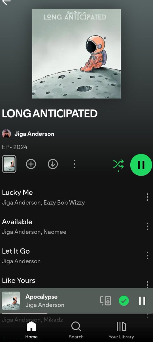 Hi, I'm Jiga, and LONG ANTICIPATED is everywhere now. Go listen and tell me what you think.

Also tell a friend to tell a friend 🙏🏽

jiga.fanlink.tv/LONG-ANTICIPAT…