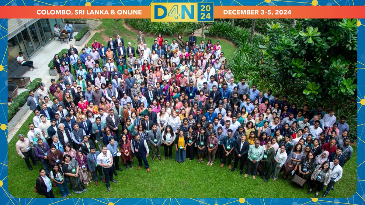 We are Stronger Together!!
#D4N2024 @ Colombo, Sri Lanka!!
<a href="/IFPRI/">IFPRI</a> <a href="/CGIAR/">CGIAR</a> <a href="/PMenonIFPRI/">Dr. Purnima Menon</a> #D4N2024