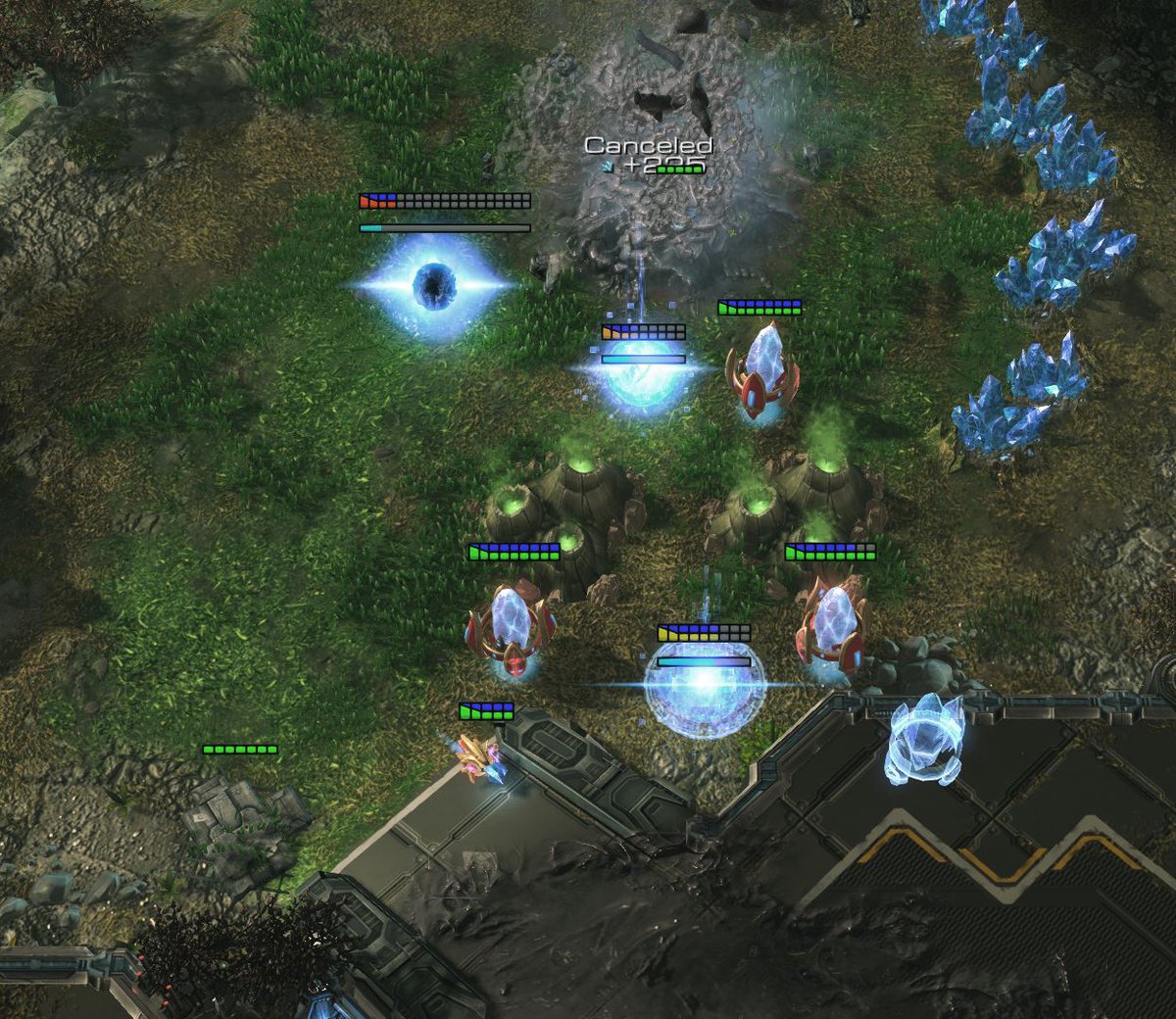 Ominous happenings outside the South Korean parliament building