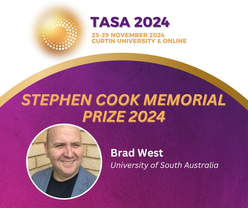 CCS Faculty Fellow Brad West Awarded the 2024 Stephen Crook Prize shar.es/agCwEo