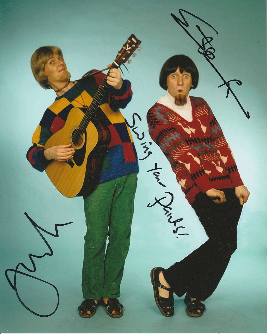 Trev &amp; Simon have new pens... want them to use one to send a signed/dedicated Christmas card or a 10x8 photo? clareeden.com/client-products