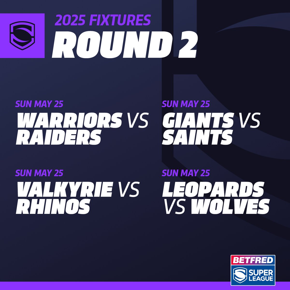 Which <a href="/Betfred/">Betfred</a> Women's #SuperLeague game are you looking forward to in Round 2? 🤔