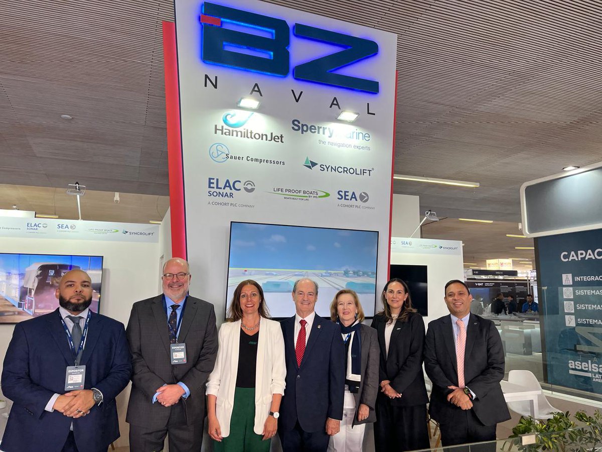NZinSantiago's tweet photo. 📍Hoy la Embajadora participó en la inauguración de la Exponaval 2024, durante la cual visitó el stand de @HamiltonJetHQ 🇳🇿 y conversó con algunas autoridades.
🤝Esta instancia es una oportunidad de fomentar la innovación y el intercambio comercial en la industria de defensa. https://t.co/f61AuLgxyB