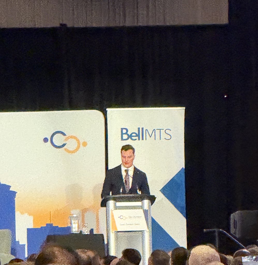 Great speech on Manitoba’s low wages, productivity and investment…. And how to improve that! <a href="/TheWpgChamber/">The Winnipeg Chamber of Commerce</a>