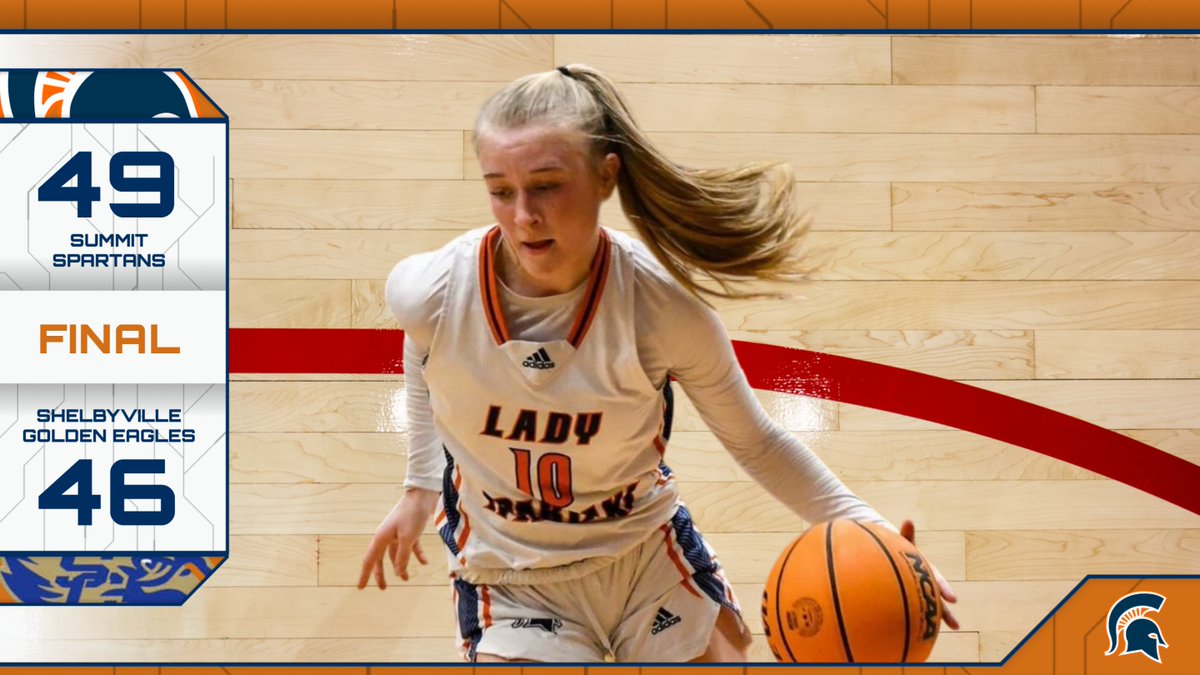 Girls Basketball moves to 4-1 with their overtime win vs Shelbyville. The Lady Spartans will play them again at home next Monday 12/9 at 6:00pm.