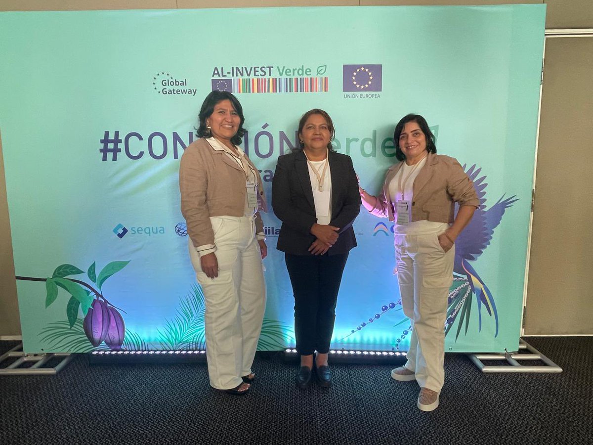 ADELLaUnion's tweet image. Este día estamos participando en #CONEXIONVERDE Brasil en el marco del @ALINVESTVerde con el apoyo de @UEenElSalvador