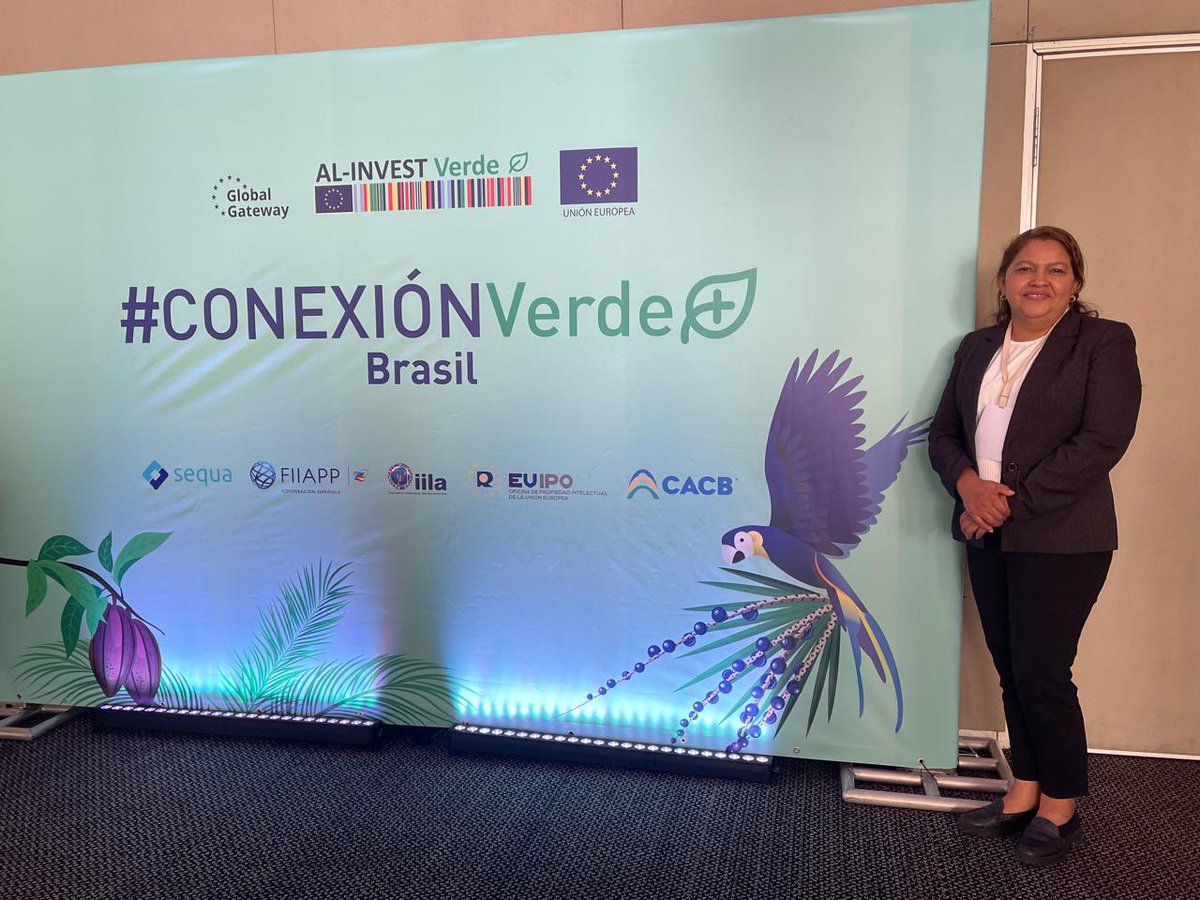 ADELLaUnion's tweet image. Este día estamos participando en #CONEXIONVERDE Brasil en el marco del @ALINVESTVerde con el apoyo de @UEenElSalvador