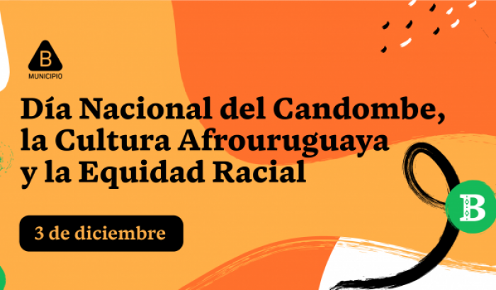 Municipiob's tweet image. 🌍 ✊🏿#HOY, 3 de diciembre, celebramos el Día Nacional del #Candombe, la cultura Afrouruguaya y la #EquidadRacial🇺🇾

🙌🏿 En el #MunicipioB, reafirmamos nuestro compromiso como un #MunicipioAntirracista, no solo hoy, sino los 365 días del año 💚🤎💛🖤❤️

🔗 municipiob.montevideo.gub.uy/d%C3%ADa-del-c…