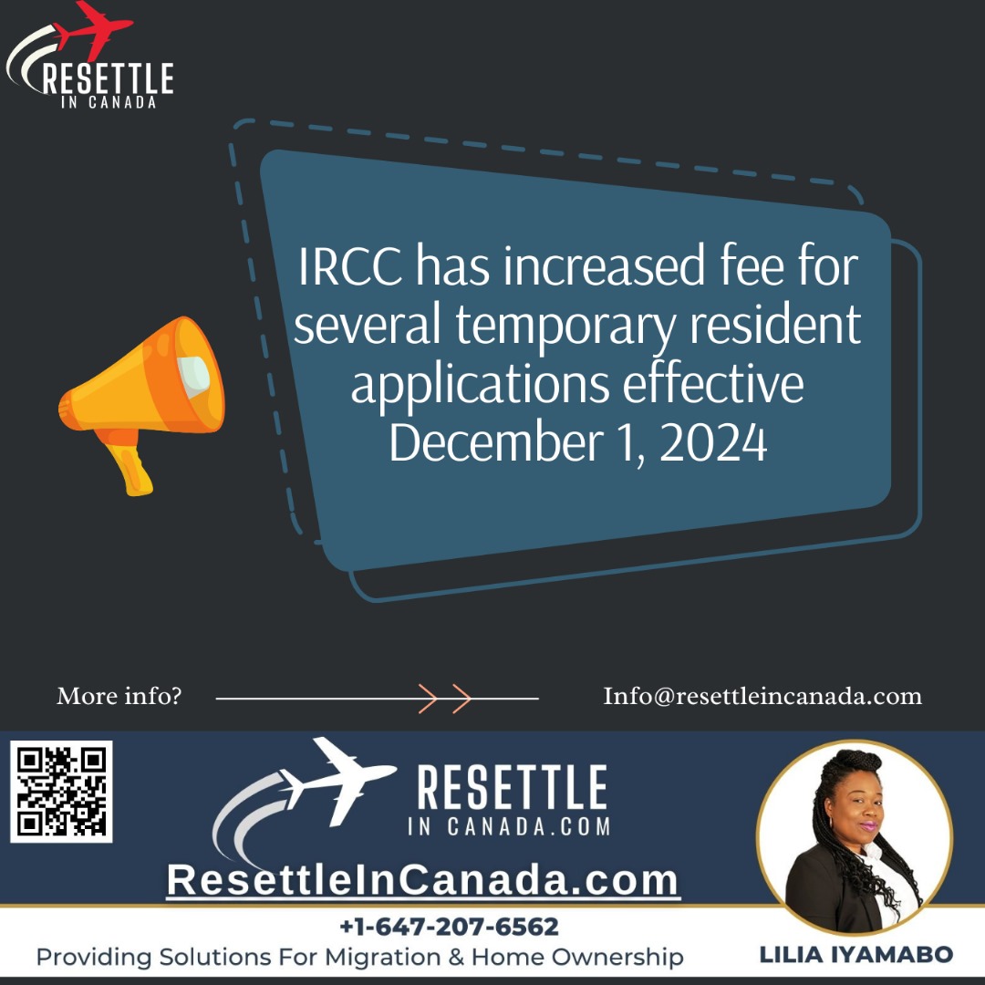 ResettleC's tweet image. Here's what you need to know:

Fees will increase by 2.80% to 4.69%
Impacted applications include:
Restoring temporary resident status
Returning to Canada after inadmissibility
Temporary resident permits

Stay informed and plan! 

#IRCC #ResettleInCanada #FeeIncrease #Immigration