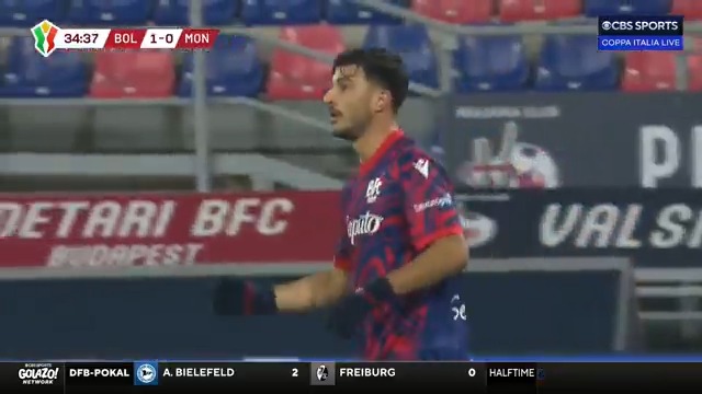 Back to front in a flash ⚡️ Riccardo Orsolini finishes off the counter with a delightful chip 🤩
