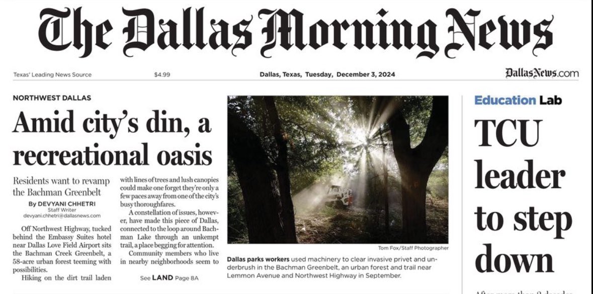 Dallas Trails Coalition tweet media