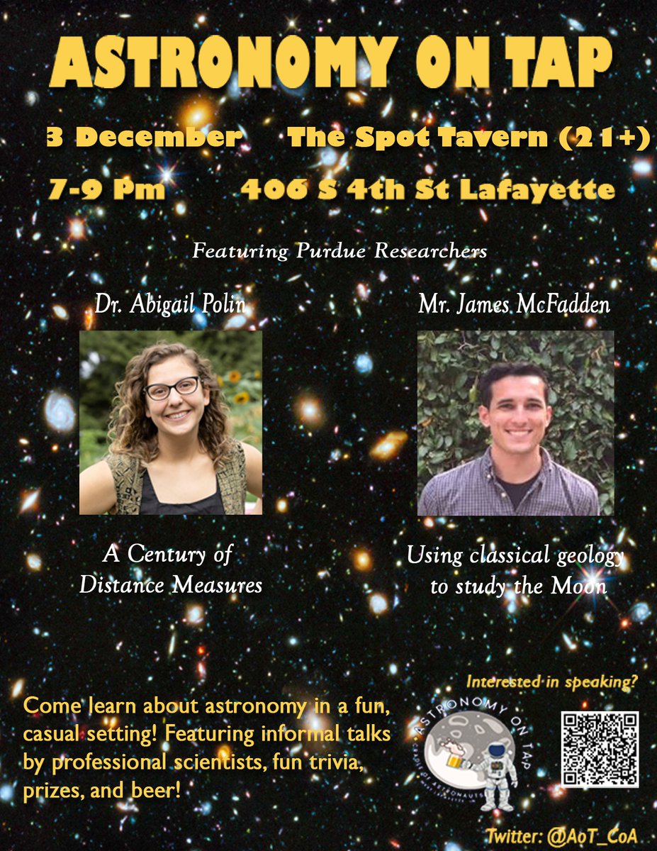 December 3rd at 7pm at The Spot in Lafayette