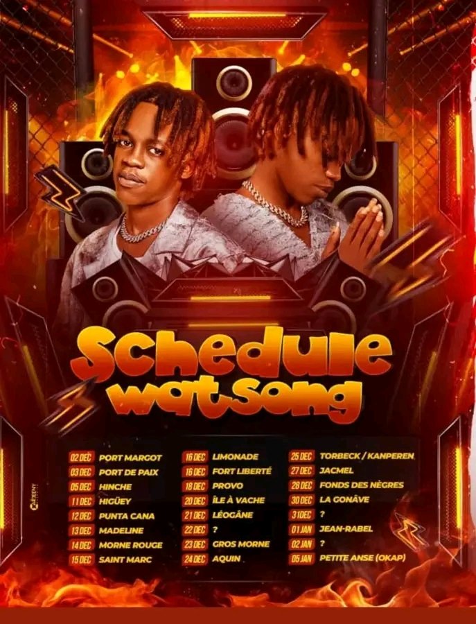KerlyInnocent1's tweet photo. Ma pare Tann #TiketMagazine poul pa bay #WatsonG tout Delane li merite yo.
Poul Dim ki atis ki Jwe plis Gig Pandan ane a. Ke Watson. https://t.co/HMLA7Oj1UH
