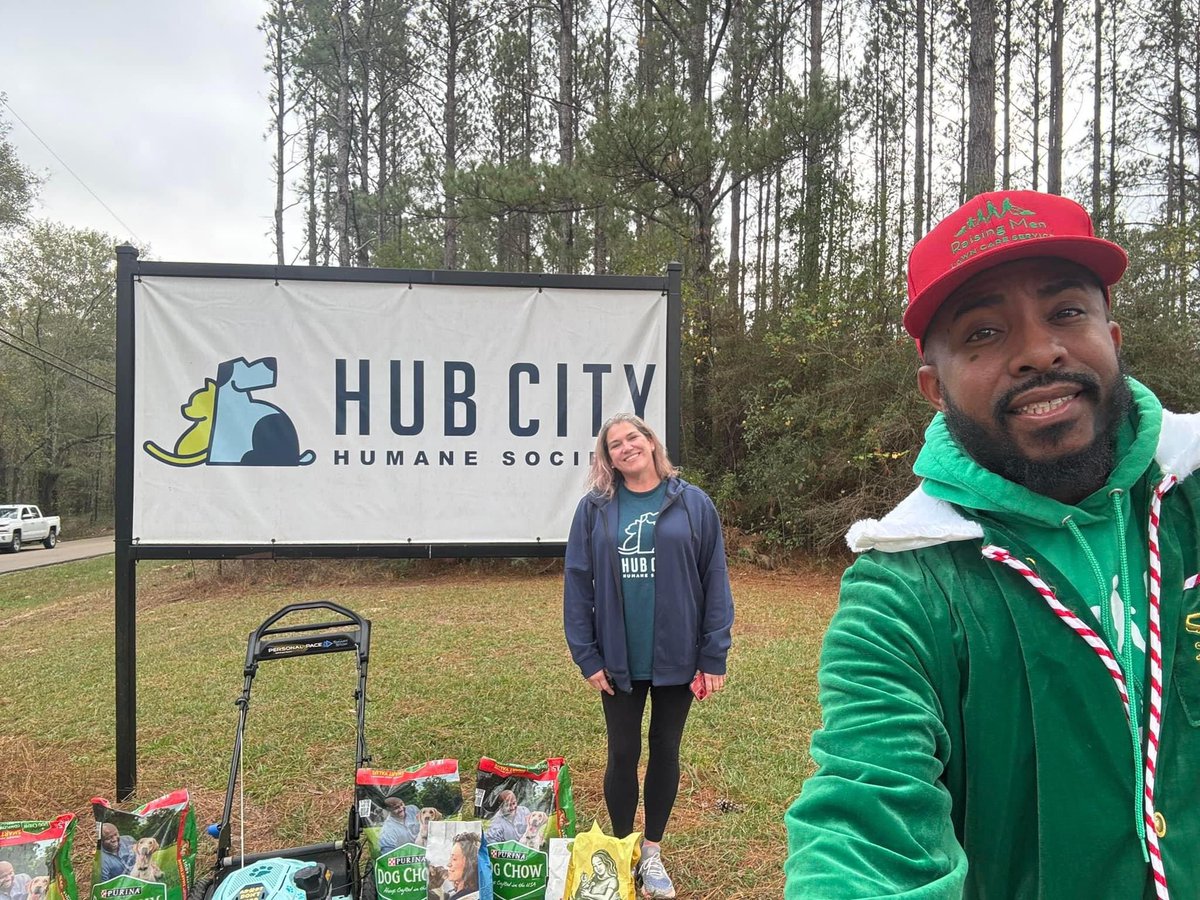 iamrodneysmith's tweet photo. Today, I had the honor of meeting Georgia Wall at the Hub City Humane Society in Hattiesburg, Mississippi, a sanctuary for animals in need. Georgia has been volunteering since 2013, driven by her deep love for animals—especially kittens, which she lovingly calls her weakness. The shelter cares for dozens of cats and anywhere from 60 to 150 dogs, relying entirely on donations to provide food, medical care, and shelter. Georgia shared that supporters can help through PayPal, Facebook, and soon, Venmo. Her dedication and compassion are a powerful reminder of the difference we can all make—one paw at a time. I dropped off cat & dog food.Hub City Humane Society