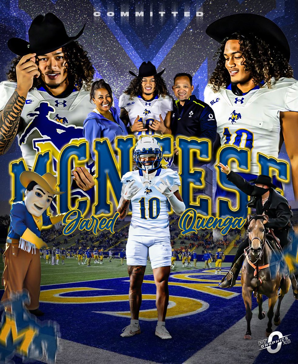 Jared Scott Maañao Quenga 🇬🇺 (@quengaisland) on Twitter photo Couldn’t have asked for a better home! Can’t wait to join the family and pursue my education at the next level <a href="/McNeeseFB/">McNeese Football</a> ! #GeauxPokes 💙💛 Couldn’t have asked for a better home! Can’t wait to join the family and pursue my education at the next level <a href="/McNeeseFB/">McNeese Football</a> ! #GeauxPokes 💙💛