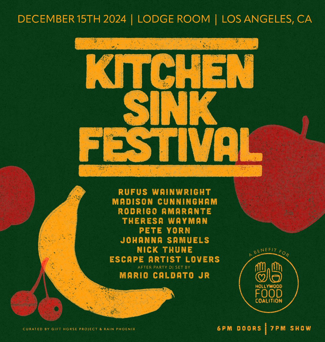 Madison Cunningham (@madicunningham) on Twitter photo Happy Giving Tuesday! LA - Make sure to grab your tickets to the Kitchen Sink Festival on the 15th, a benefit for the amazing work of <a href="/HollywoodFoodCo/">Hollywood Food Coalition</a>. Tickets: lodgeroomhlp.com/shows/kitchen-⦠Happy Giving Tuesday! LA - Make sure to grab your tickets to the Kitchen Sink Festival on the 15th, a benefit for the amazing work of <a href="/HollywoodFoodCo/">Hollywood Food Coalition</a>. Tickets: lodgeroomhlp.com/shows/kitchen-ā¦