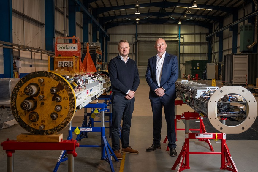 MEMBER NEWS
Proserv and Verlume agree collaboration on efficient subsea power delivery solutions
<a href="/Proserv_/">Proserv</a> and <a href="/Verlume_world/">Verlume</a> have signed of an MoU to explore collaborative opportunities in the subsea power and renewable sectors.
Read more: tinyurl.com/GUH-Media-Pros…