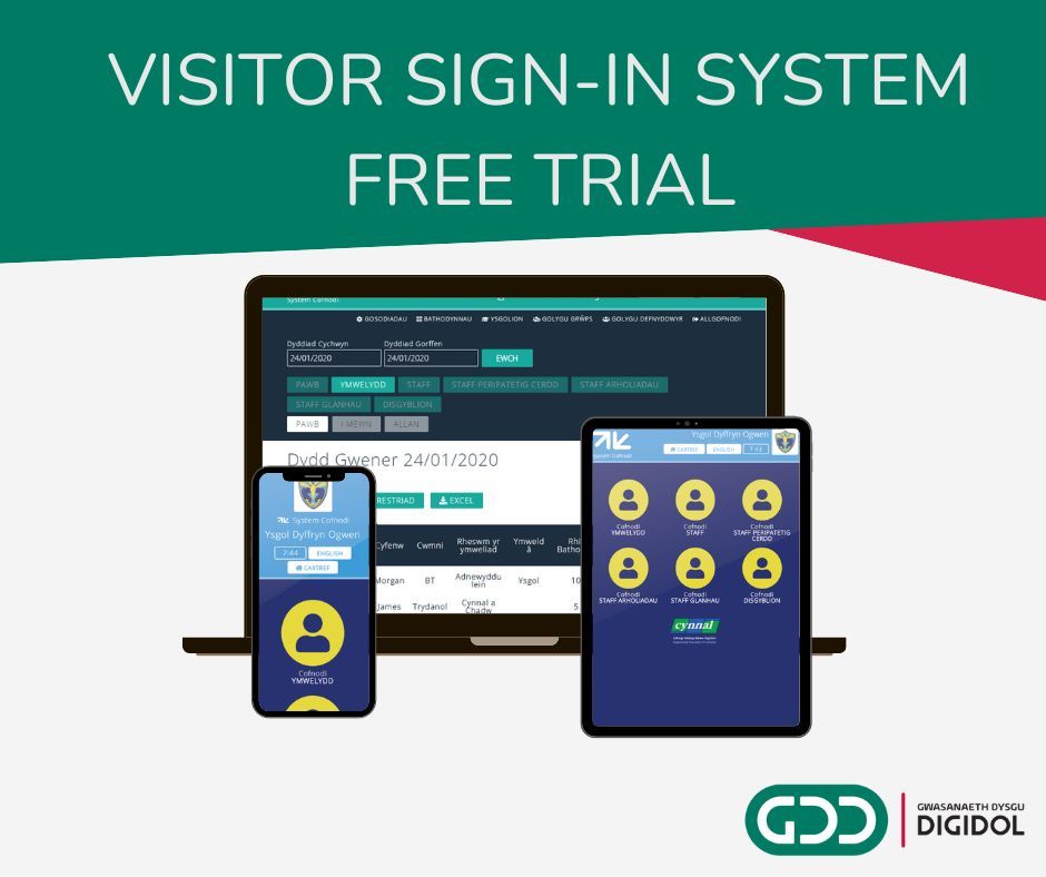 DysguDigidol's tweet image. Trial the Visitor Sign-In System for FREE this December!!🎄 

♻️paperless
💰 cost effective
📱 contactless - scan with a QR code
🔐and a safe choice to replace visitor record books.

Get in touch👉 ymholiadau@gwasanaethdysgudigidol.cymru 

#VisitorSignInSystem #SignIn