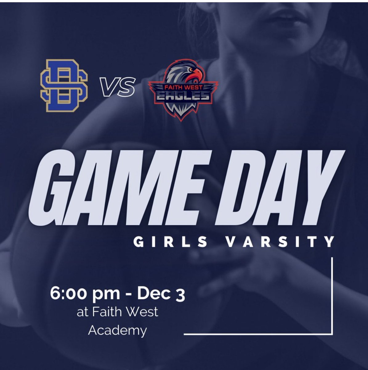 Historic day in our school’s history! Our first ever Varsity Girls Basketball game is today! Rays head out to Katy to take on Faith West Academy! 

#StingEmRays #DSASienna