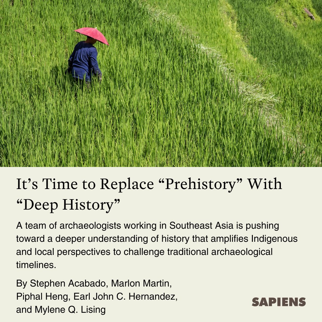 “Rejecting the three-age system ... requires a shift in thinking from a linear progression of technological stages to a more holistic understanding of cultural change.”

Read more: loom.ly/fvMYrak