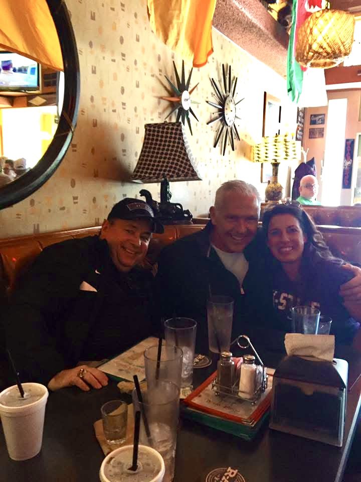 escPeanut33's tweet photo. Heartbroken to learn of Coach Dimel’s passing. 
We kept in touch ever since my days at @KStateFB when I was a student secretary. 

He coached my hubs @MatthewTConard and these other lineman. 

He was a wonderful human being. RIP💜😢 https://t.co/ILiivOqDe3
